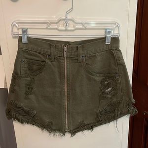 Carmar denim skirt size 26